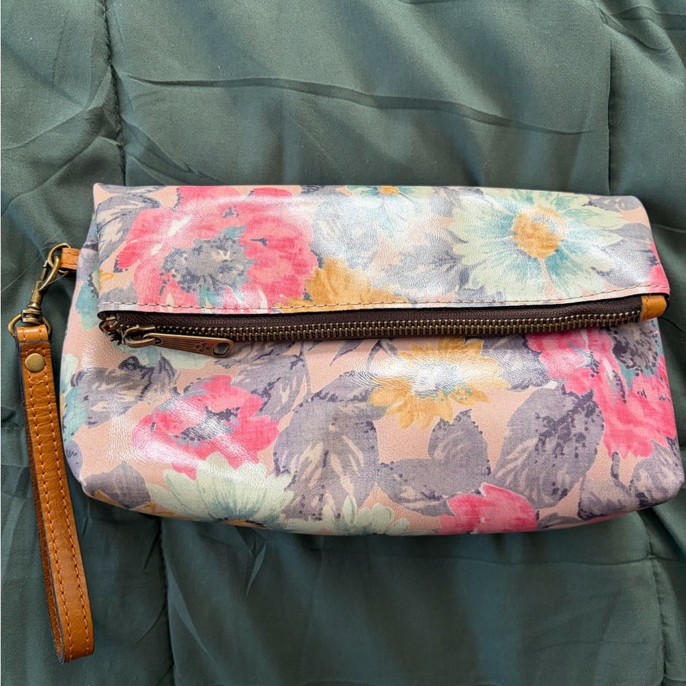 Patricia Nash Floral Clutch with Wrist Strap